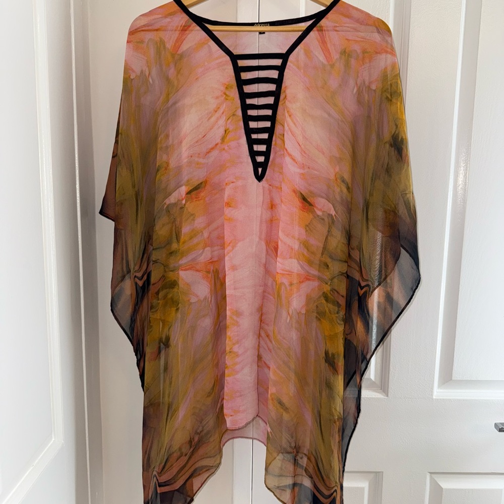 Dolcessa Multicolor Swim Cover-Up